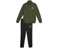 Puma Sportinis Kostiumas Vyrams Clean Sweat Suit Juodas Žalias 585841 31