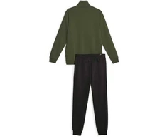 Puma Sportinis Kostiumas Vyrams Clean Sweat Suit Juodas Žalias 585841 31