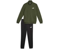 Puma Sportinis Kostiumas Vyrams Clean Sweat Suit Juodas Žalias 585841 31