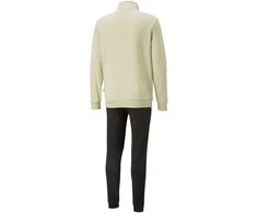 Puma Sportinis Kostiumas Vyrams Clean Sweat Suit Juodas Creamy 585840 88