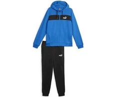 Puma Sportinis Kostiumas Vyrams Fz Panel Tracksuit Juodas Mėlyna 675022 47