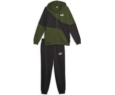 Puma Sportinis Kostiumas Vyrams Power Cat Juodas Žalias 675972 31