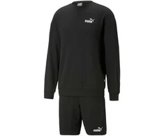 Puma Sportinis Kostiumas Vyrams Relaxed Sweat Juodas 673308 01