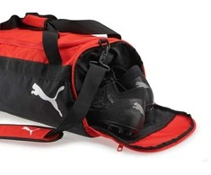 Puma Sportinis Krepšys teamGOAL 23 Teambag Juodas Raudona