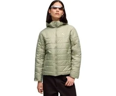 Puma Striukė Moterims Ess Hooded Padded Žalias 685231 82