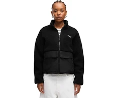 Puma Striukė Moterims Re:Fibre Sherpa Jacket Juodas 694567 01