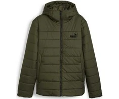 Puma Striukė Vyrams Ess Hooded Padded Jacket Žalias 848938 70