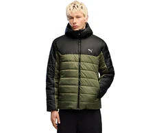 Puma Striukė Vyrams Ess Hooded Padded Juodas Žalias 685211 86