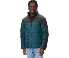 Puma Striukė Vyrams Ess Padded Jacket Juodas Žalias 685210 75