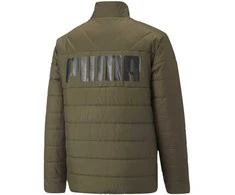 Puma Striukė Vyrams Ess+ Padded Jacket Khaki 849349 62