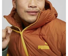 Puma Striukė Vyrams Power Hoode Down Puff Oranžinis Žalias Mėlyna 849335 64