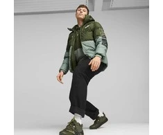 Puma Striukė Vyrams Power Hooded Žalias 675389 31