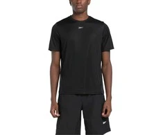 Reebok Bėgimo Marškinėliai Vyrams Running Ss Speedwick Juodas 100070571