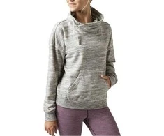 Reebok Džemperis El Marble Cowl Neck Pilkas Heather BK5189