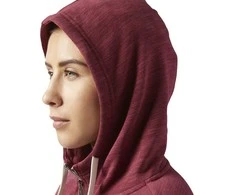 Reebok Džemperis El Marble Fullzip Raudona