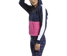 Reebok Džemperis Moterims Te Linear Logo Ft F Mėlyna Rožinė FU2205