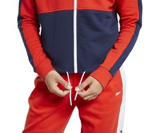 Reebok Džemperis Moterims Te Linear Logo Ft Raudona Mėlyna FT0901