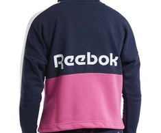 Reebok Džemperis Moterims Te Linear Logo Ft F Mėlyna Rožinė FU2205
