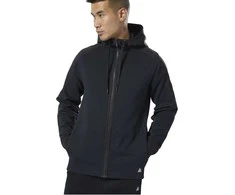 Reebok Džemperis TS FZ Hood Juodas EC0734