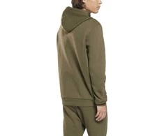 Reebok Džemperis Vyrams Hoodie Ri Left Chesto Logo Žalias HG4452