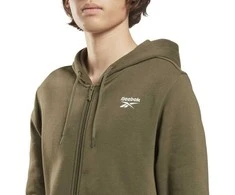 Reebok Džemperis Vyrams Hoodie Ri Left Chesto Logo Žalias HG4452