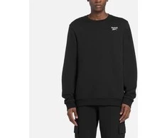 Reebok Džemperis Vyrams Identity Sl Fleece Juodas 100202864