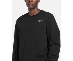 Reebok Džemperis Vyrams Identity Sl Fleece Juodas 100202864