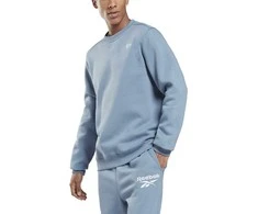 Reebok Džemperis Vyrams Ri Fleece Crew Mėlyna