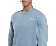 Reebok Džemperis Vyrams Ri Fleece Crew Mėlyna
