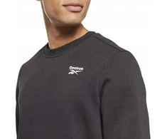 Reebok Džemperis Vyrams Ri Left Chest Logo Crew Juodas 100051166