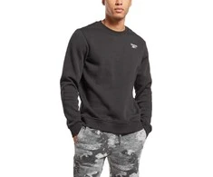 Reebok Džemperis Vyrams Ri Left Chest Logo Crew Juodas 100051166