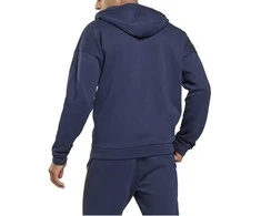 Reebok Džemperis Vyrams Te Piping Hoodie Mėlyna