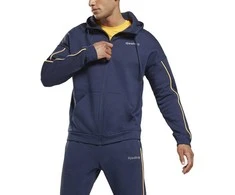Reebok Džemperis Vyrams Te Piping Hoodie Mėlyna