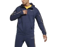 Reebok Džemperis Vyrams Te Piping Hoodie Mėlyna