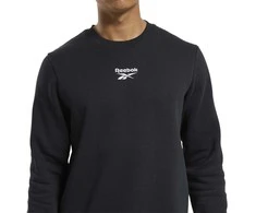Reebok Džemperis Vyrams Te Tape Crew Juodas