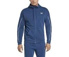Reebok Džemperis Vyrams Wor Piping Fz Mėlyna HA1073