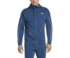 Reebok Džemperis Vyrams Wor Piping Fz Mėlyna HA1073