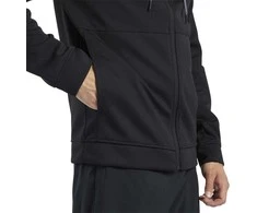 Reebok Džemperis Wor Dbl Kn Fz Hood Juodas FK6236