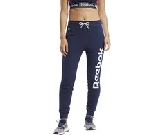 Reebok Kelnės Moterims Te Linear Logo Ft P Mėlyna FU2259