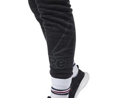 Reebok Kelnės TE Marble BL Pant Juodas DY7788
