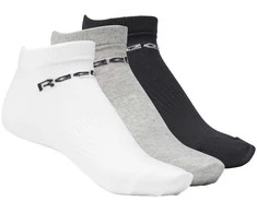 Reebok Kojinės Act Core Low Cut So Baltas Juodas Pilkas GH8229