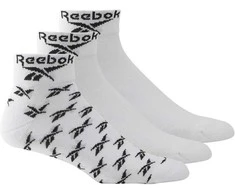 Reebok Kojinės Cl Fo Ankle Sock 3P Baltas