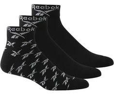 Reebok Kojinės Cl Fo Ankle Sock 3P Juodas GG6675