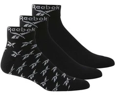 Reebok Kojinės Cl Fo Ankle Sock 3P Juodas GG6675