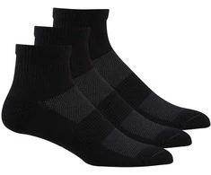 Reebok Kojinės Te Ank Sock 3P Juodas GH0419