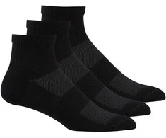 Reebok Kojinės Te Ank Sock 3P Juodas GH0419