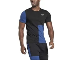 Reebok Marškinėliai Vyrams Panel Tee Mėlyna Juodas HG3198