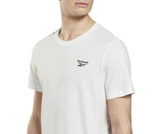 Reebok Marškinėliai Vyrams Ri Left Chest Logo Baltas HG4443