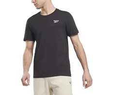 Reebok Marškinėliai Vyrams Ri Left Chest Logo Juodas HG4441
