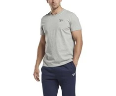 Reebok Marškinėliai Vyrams Ri Left Chest Logo Pilkas HS7114